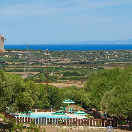 아파트 Casa Ginestre Piscina E Vista Mare 아글리엔투